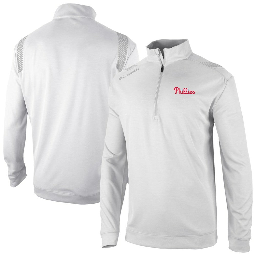 Philadelphia Phillies Columbia Oakland Downs Omni-Wick Quarter-Zip Top - MLB