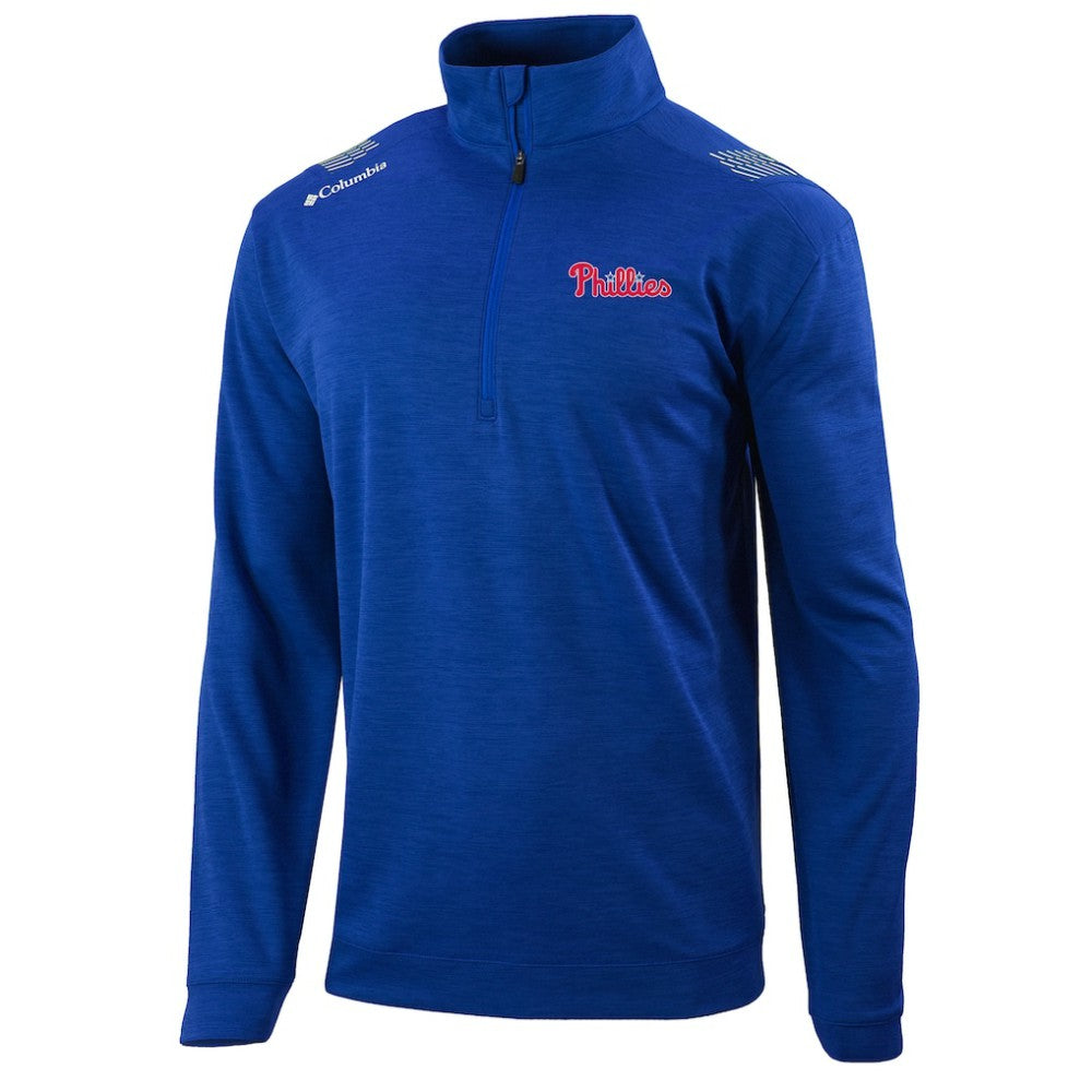 Philadelphia Phillies Columbia Oakland Downs Omni-Wick Quarter-Zip Top - MLB