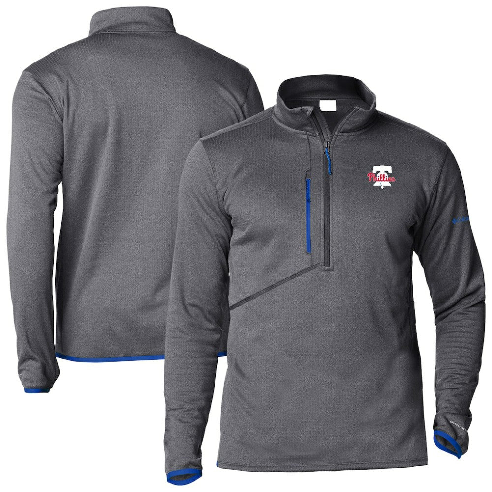 Philadelphia Phillies Columbia Park View Omni-Wick Half-Zip Top - MLB