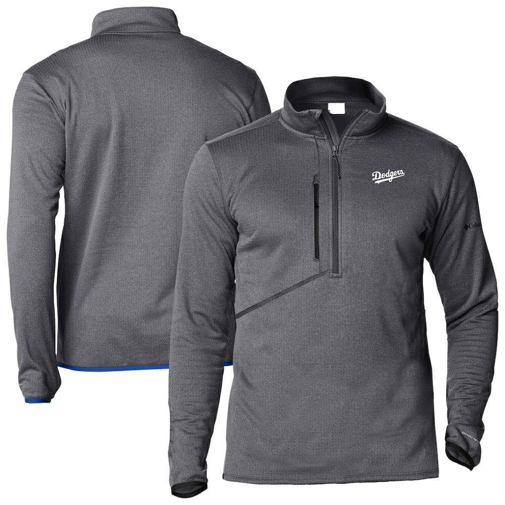 Los Angeles Dodgers Columbia Park View Omni-Wick Half-Zip Top - MLB