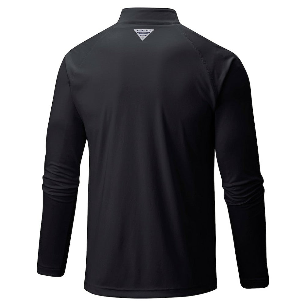 Los Angeles Dodgers Columbia Terminal Tackle Raglan Omni-Shade Quarter-Zip Pullover Top - MLB