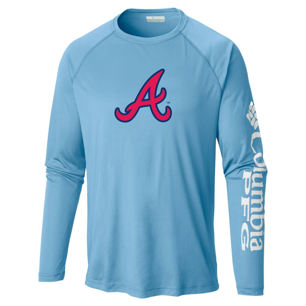 Atlanta Braves Columbia Terminal Tackle Long Sleeve T-Shirt - MLB