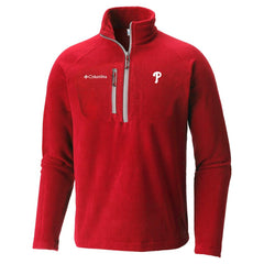 Philadelphia Phillies Columbia Fast Trek III Half-Zip Fleece Pullover - MLB