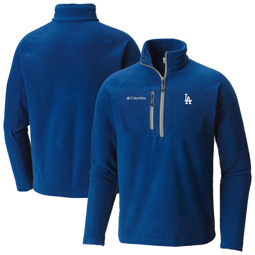 Los Angeles Dodgers Columbia Fast Trek III Half-Zip Fleece Pullover - MLB