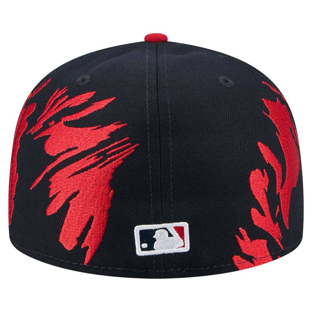 Atlanta Braves New Era Retro Pattern 59FIFTY Fitted Hat - MLB