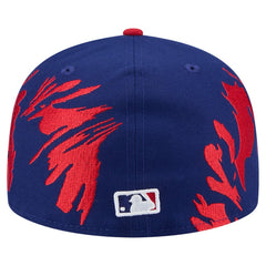 Texas Rangers New Era Retro Pattern 59FIFTY Fitted Hat - MLB