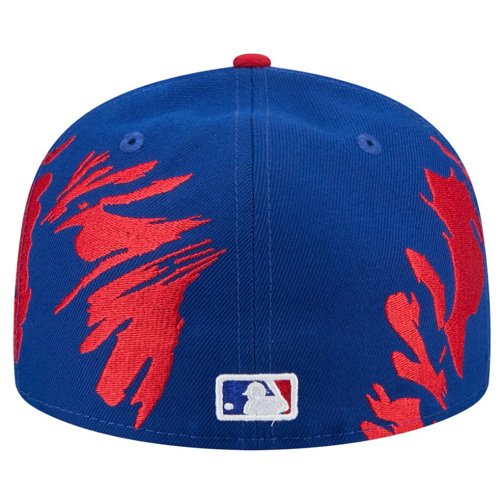 Chicago Cubs New Era Retro Pattern 59FIFTY Fitted Hat - MLB