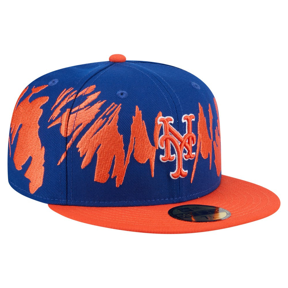 New York Mets New Era Retro Pattern 59FIFTY Fitted Hat - MLB