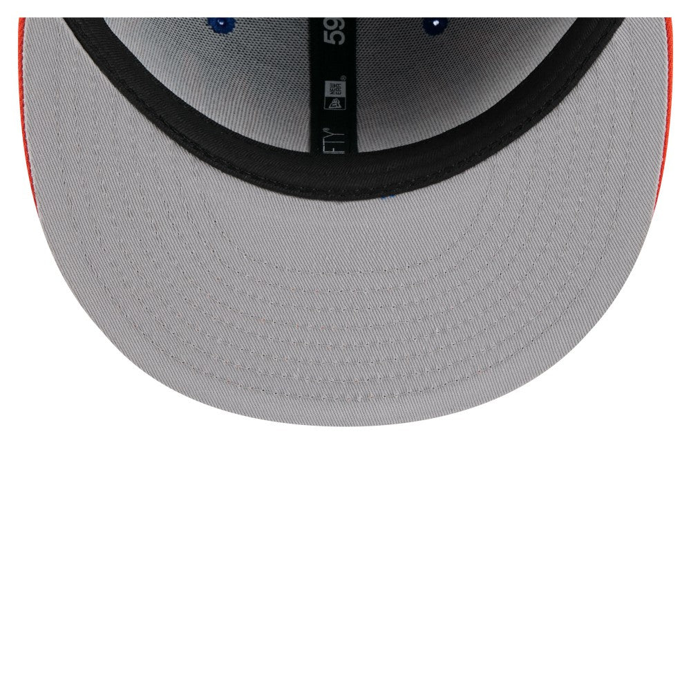 New York Mets New Era Retro Pattern 59FIFTY Fitted Hat - MLB