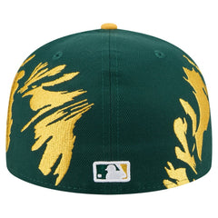 Athletics New Era Retro Pattern 59FIFTY Fitted Hat - MLB