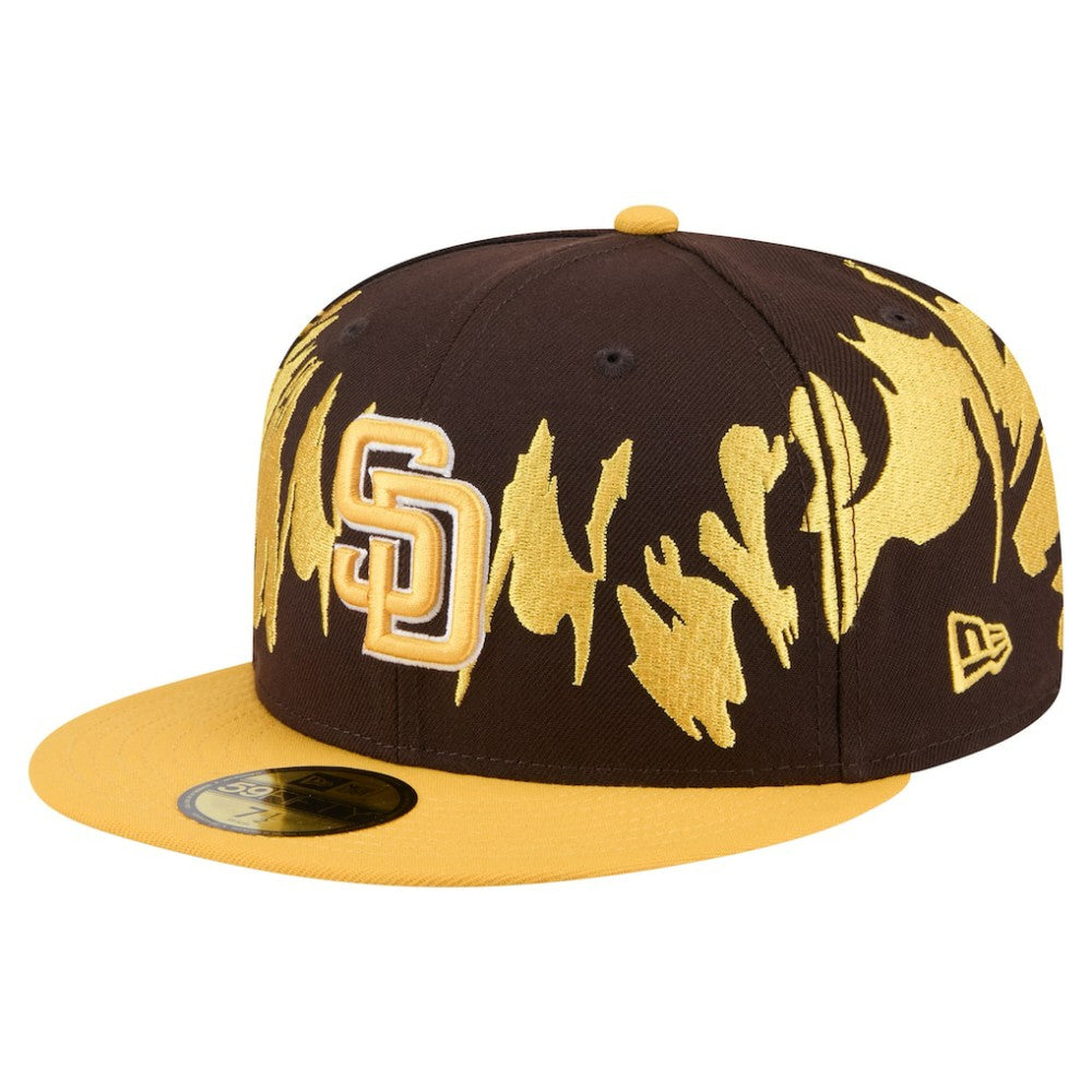 San Diego Padres New Era Retro Pattern 59FIFTY Fitted Hat - MLB