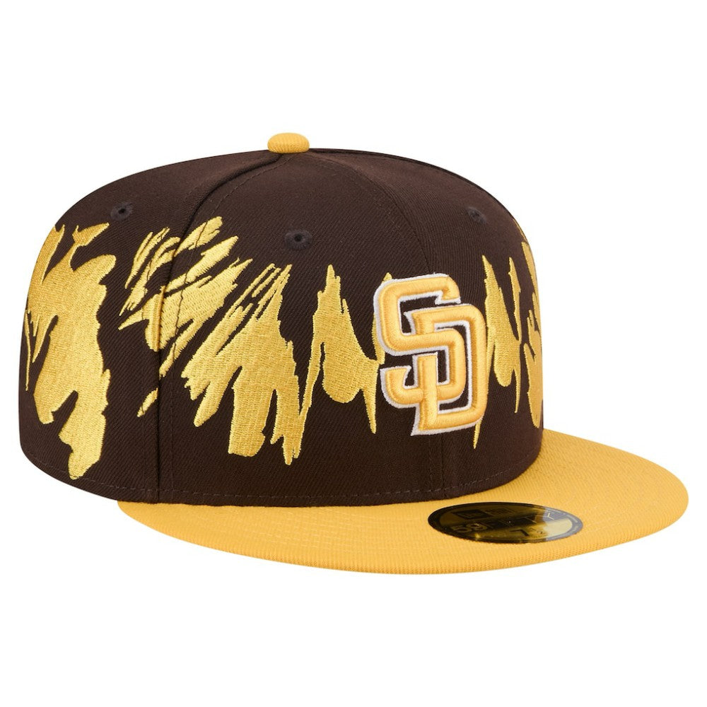 San Diego Padres New Era Retro Pattern 59FIFTY Fitted Hat - MLB