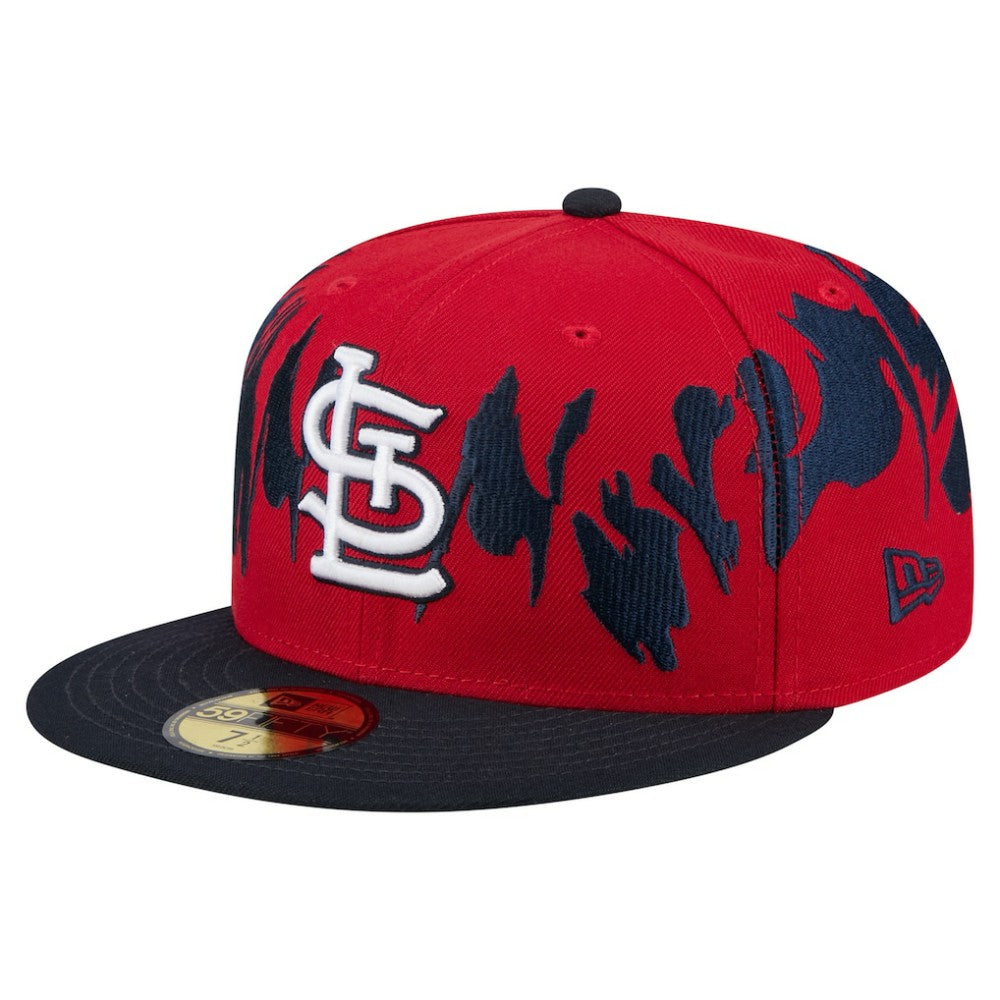St. Louis Cardinals New Era Retro Pattern 59FIFTY Fitted Hat - MLB