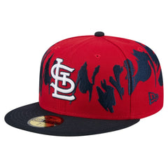 St. Louis Cardinals New Era Retro Pattern 59FIFTY Fitted Hat - MLB