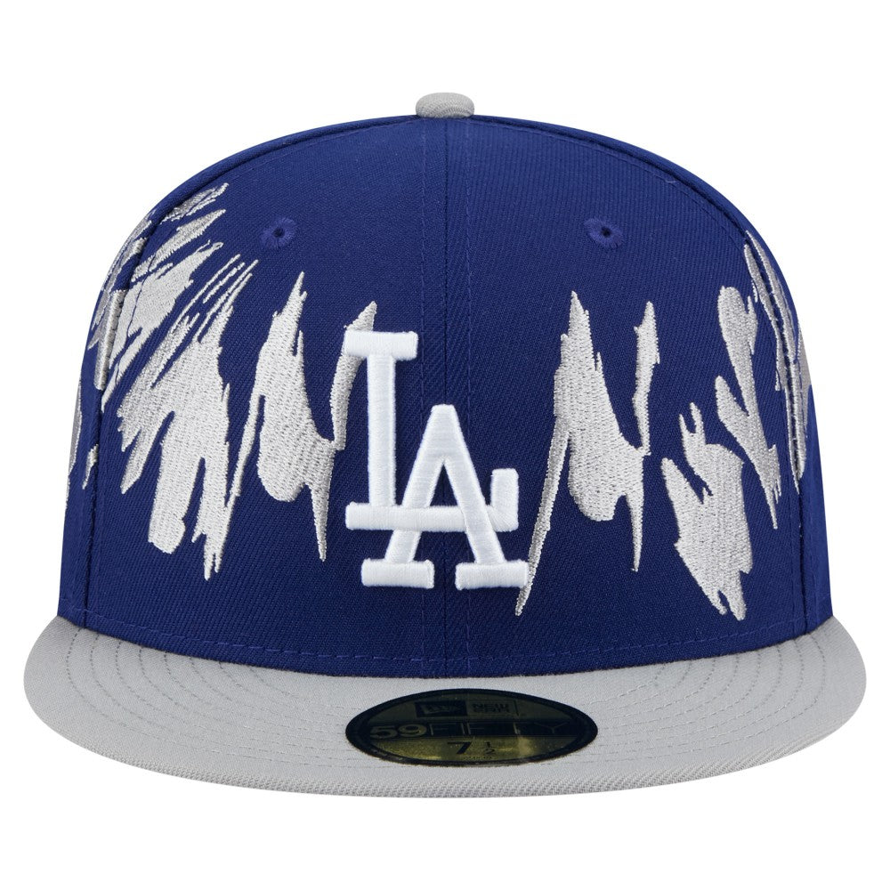 Los Angeles Dodgers New Era Retro Pattern 59FIFTY Fitted Hat - MLB