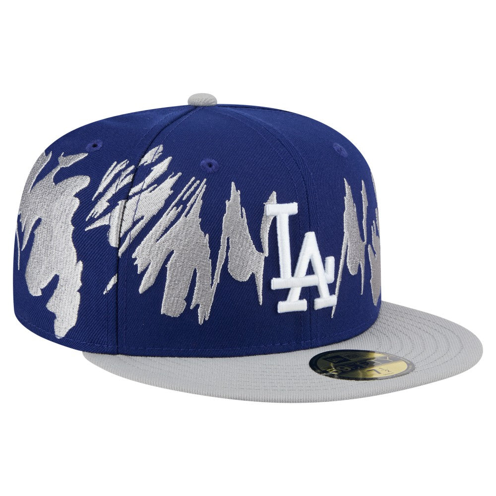 Los Angeles Dodgers New Era Retro Pattern 59FIFTY Fitted Hat - MLB
