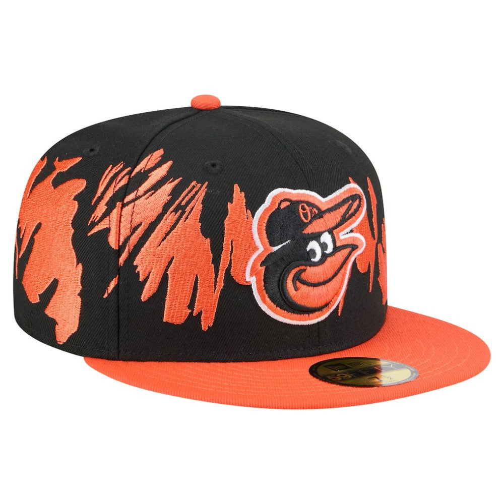 Baltimore Orioles New Era Retro Pattern 59FIFTY Fitted Hat - MLB