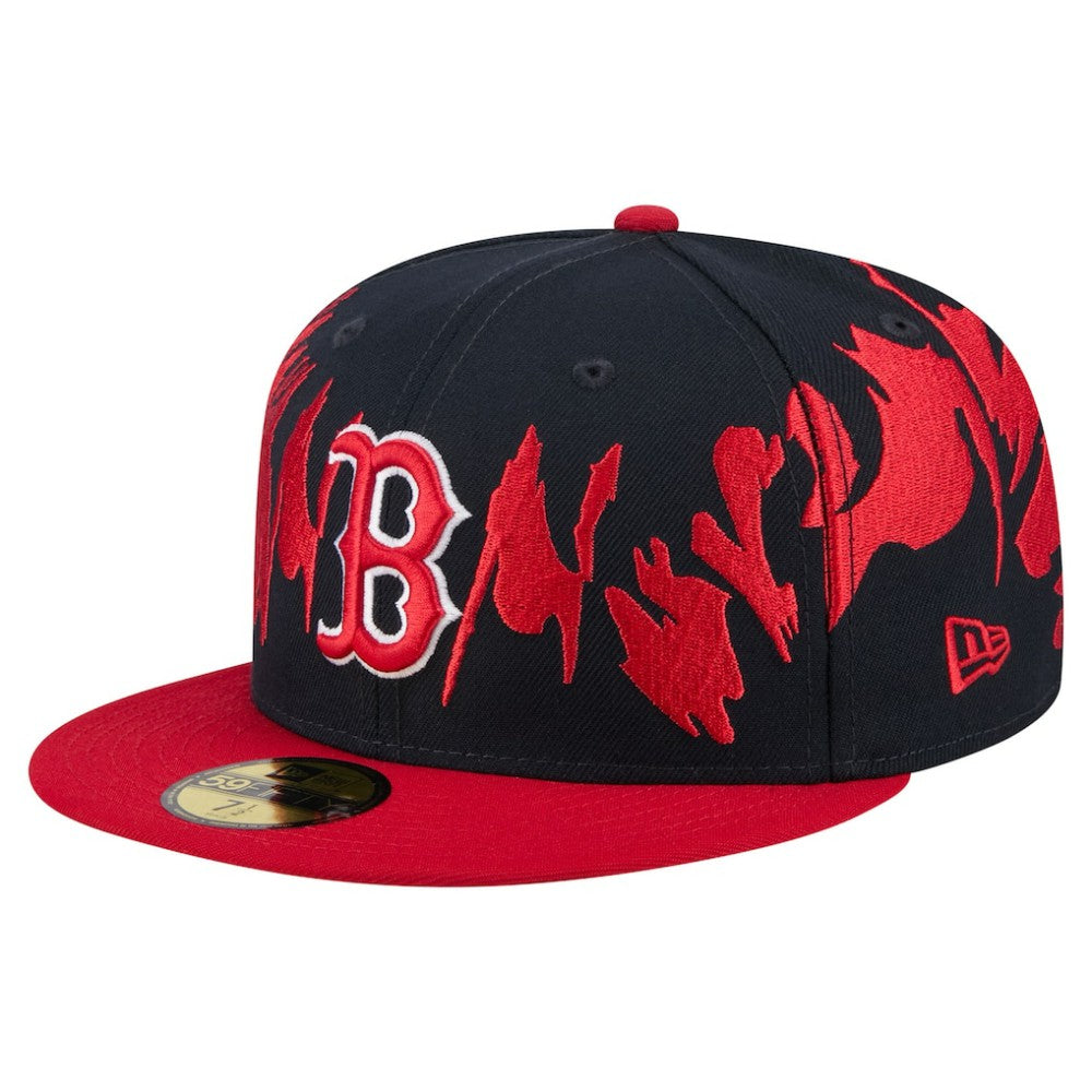 Boston Red Sox New Era Retro Pattern 59FIFTY Fitted Hat - MLB