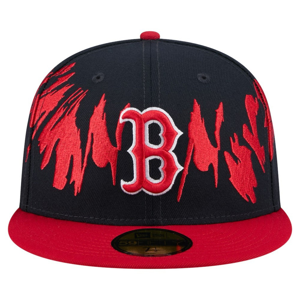 Boston Red Sox New Era Retro Pattern 59FIFTY Fitted Hat - MLB