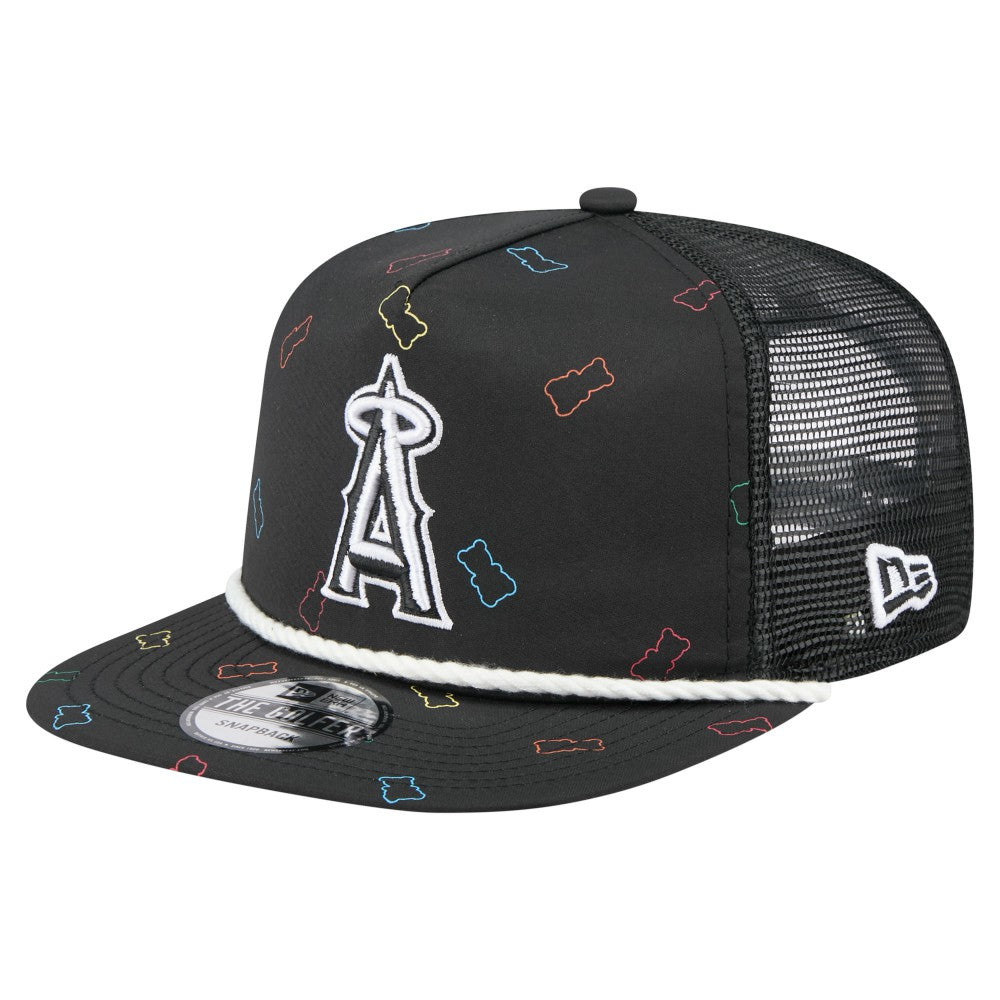 Los Angeles Angels New Era Gummy Golfer Trucker Adjustable Hat - MLB