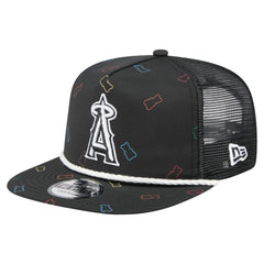 Los Angeles Angels New Era Gummy Golfer Trucker Adjustable Hat - MLB