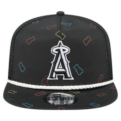 Los Angeles Angels New Era Gummy Golfer Trucker Adjustable Hat - MLB