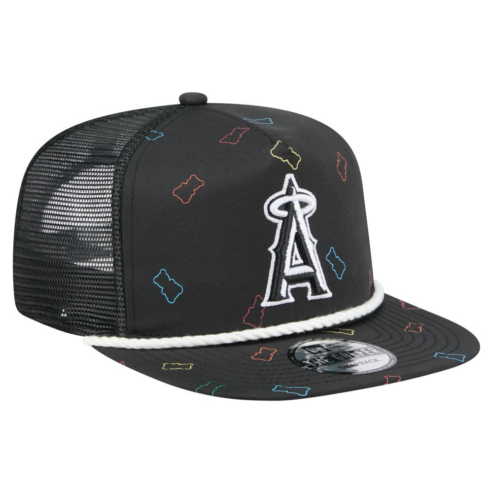 Los Angeles Angels New Era Gummy Golfer Trucker Adjustable Hat - MLB