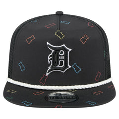 Detroit Tigers New Era Gummy Golfer Trucker Snapback Hat - MLB
