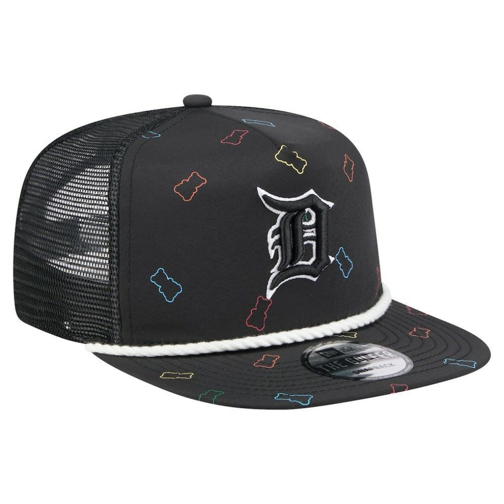 Detroit Tigers New Era Gummy Golfer Trucker Snapback Hat - MLB