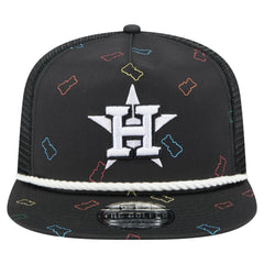 Houston Astros New Era Gummy Golfer Trucker Adjustable Hat - MLB