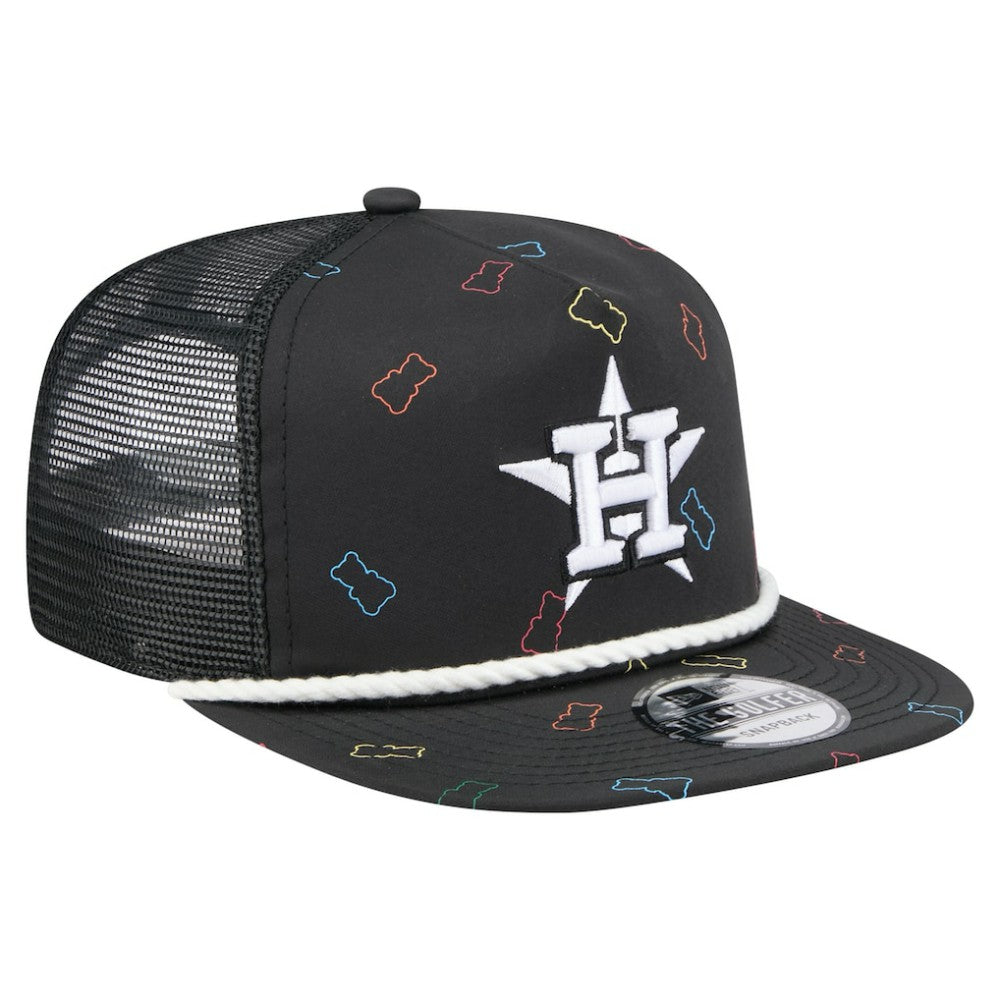 Houston Astros New Era Gummy Golfer Trucker Adjustable Hat - MLB