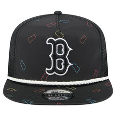 Boston Red Sox New Era Gummy Golfer Trucker Adjustable Hat - MLB