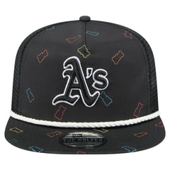 Athletics New Era Gummy Golfer Trucker Adjustable Hat - MLB