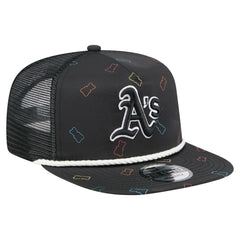 Athletics New Era Gummy Golfer Trucker Adjustable Hat - MLB