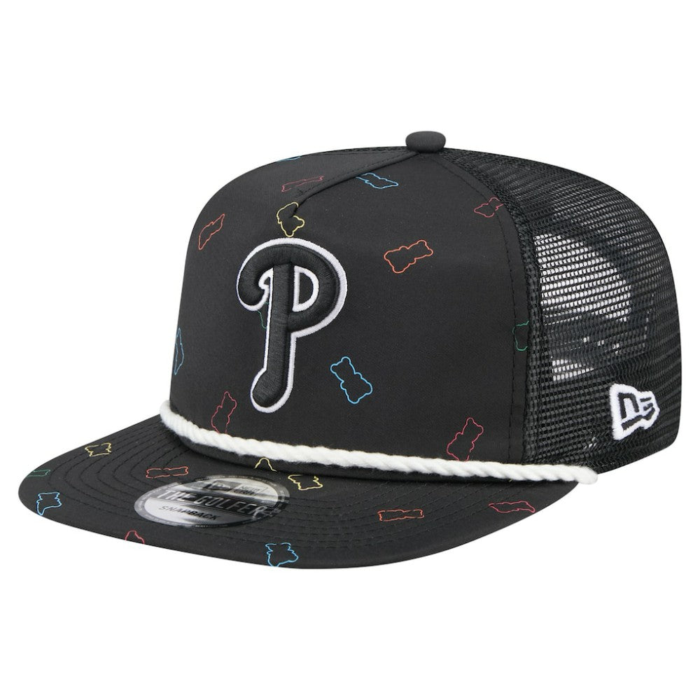 Philadelphia Phillies New Era Gummy Golfer Trucker Adjustable Hat - MLB