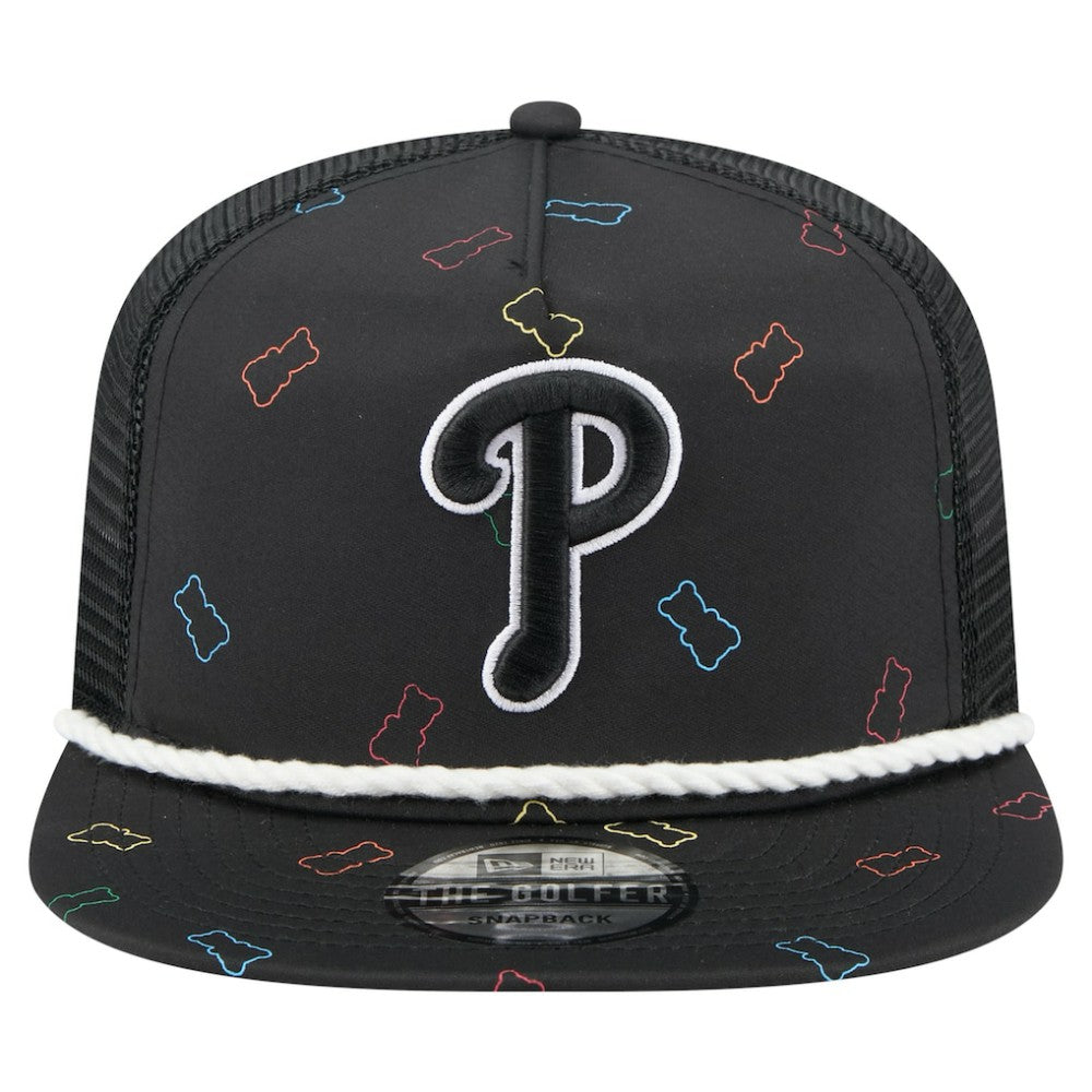 Philadelphia Phillies New Era Gummy Golfer Trucker Adjustable Hat - MLB