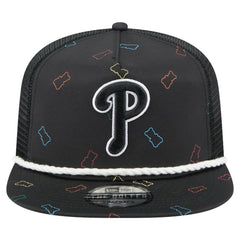 Philadelphia Phillies New Era Gummy Golfer Trucker Adjustable Hat - MLB