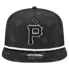 Pittsburgh Pirates New Era Gummy Golfer Trucker Snapback Hat - MLB