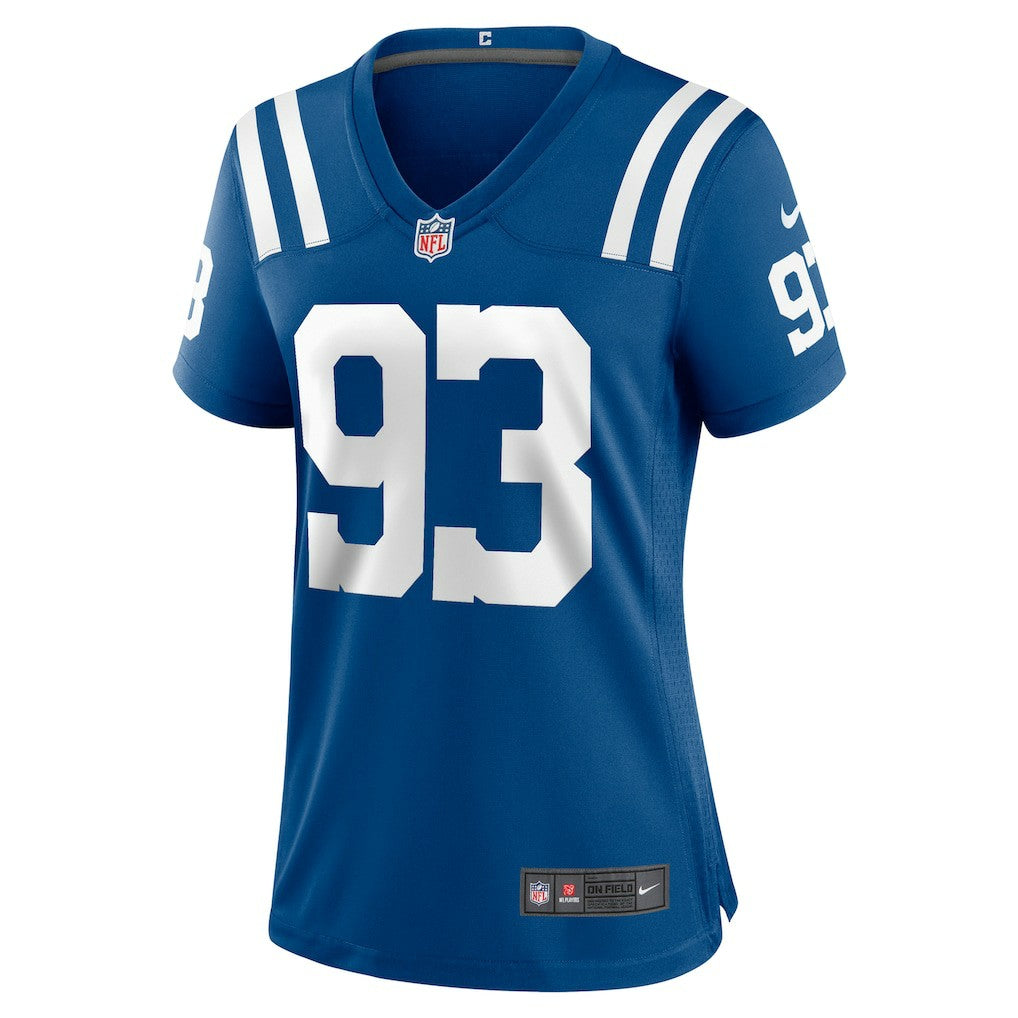 Dwight Freeney Indianapolis Colts Women's Team Retired Player Game Jersey Royal | Nike for Sale