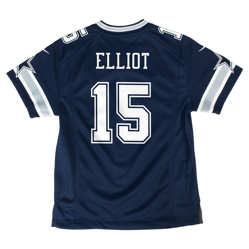 Ezekiel Elliott Dallas Cowboys Youth Game Jersey Navy | Nike for Sale