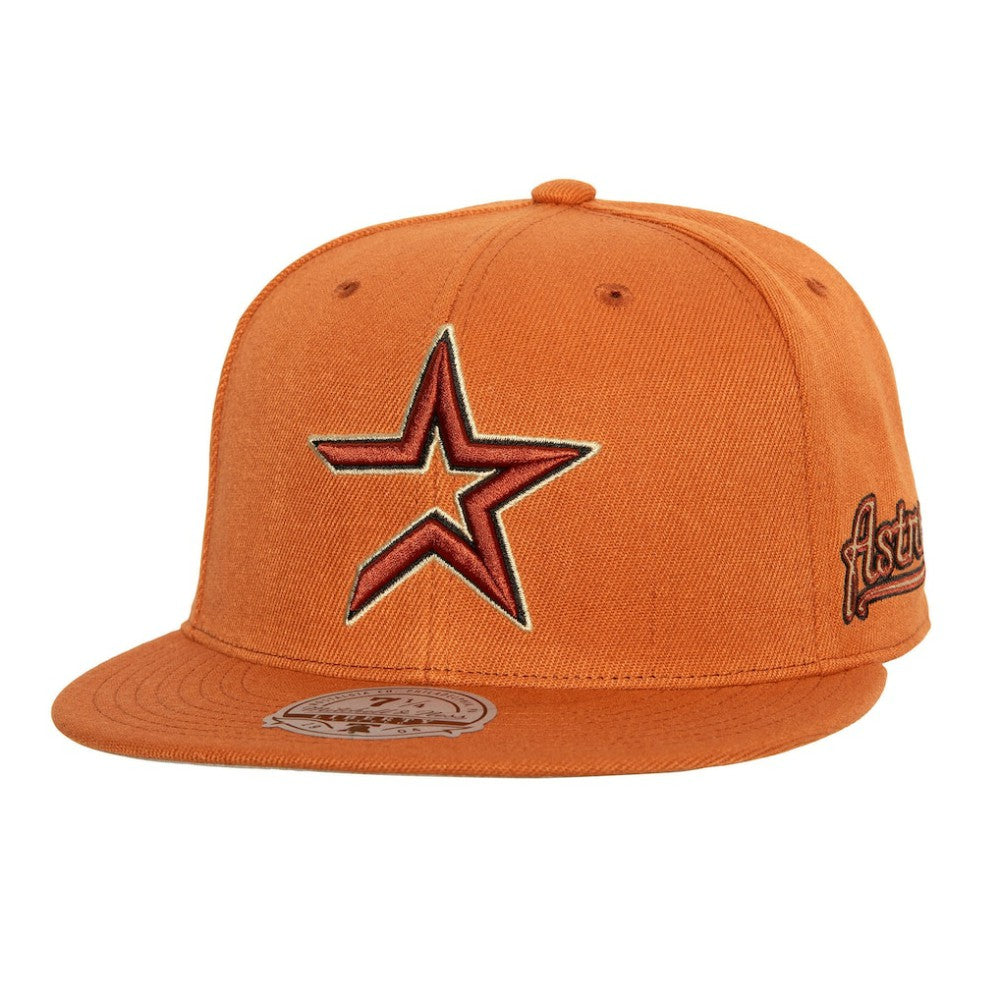 Houston Astros Mitchell & Ness Cooperstown Collection Fitted Hat - MLB