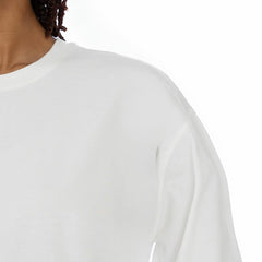 Houston Texans Gameday Couture Women's Time Out Oversized Long Sleeve T-Shirt White | NFL