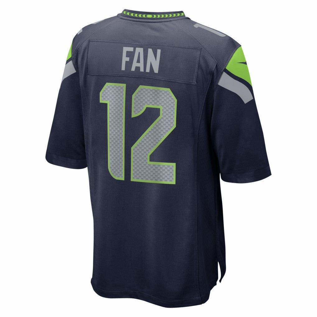 12s Seattle Seahawks Team Game Jersey College Navy | Nike for Sale