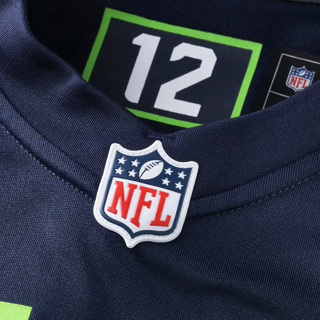 12s Seattle Seahawks Team Game Jersey College Navy | Nike for Sale