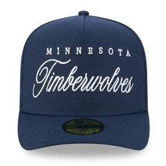 Minnesota Timberwolves 2025 NBA Draft A-Frame 59FIFTY Fitted Hat Navy - NBA