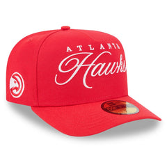 Atlanta Hawks 2025 NBA Draft A-Frame 59FIFTY Fitted Hat Red - NBA