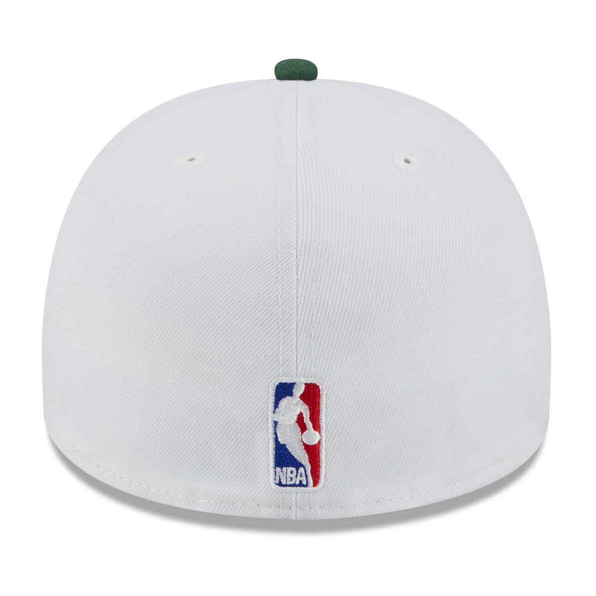 Milwaukee Bucks 2025 NBA Draft A-Frame 59FIFTY Fitted Hat White/Hunter Green - NBA