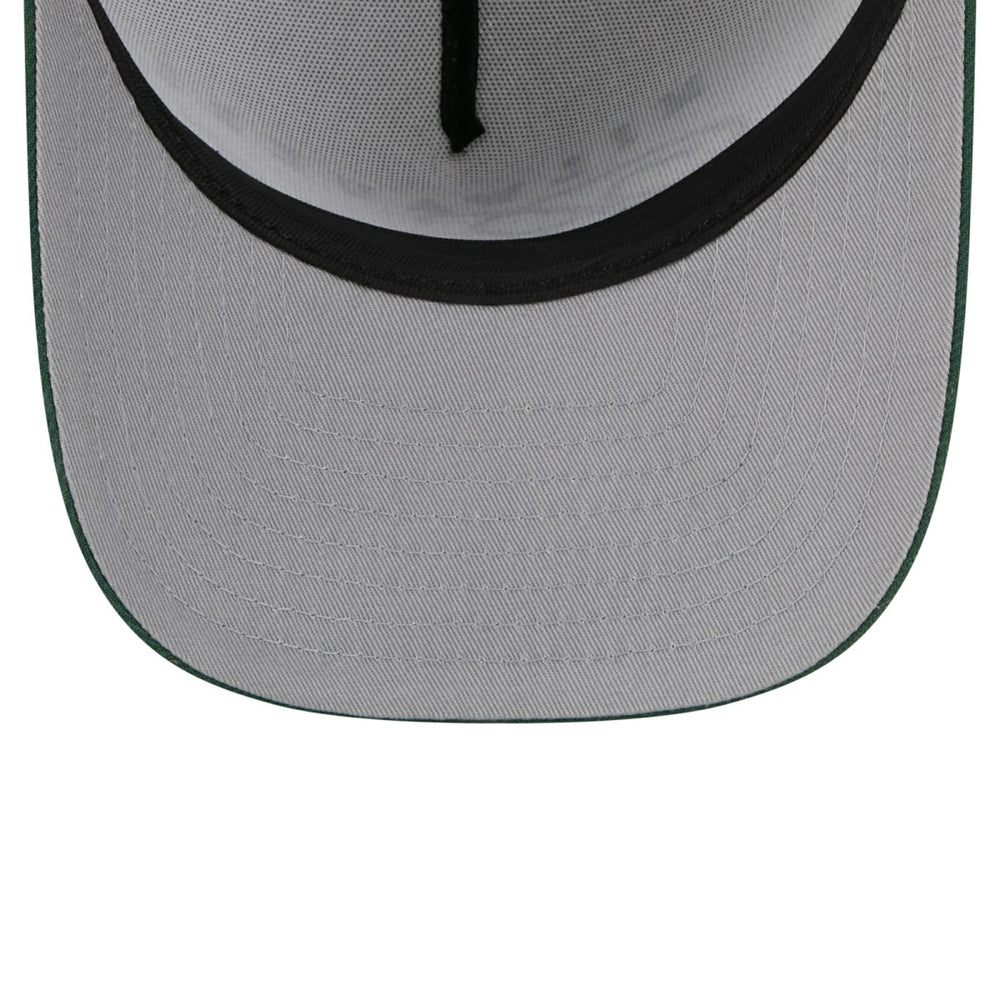 Milwaukee Bucks 2025 NBA Draft A-Frame 59FIFTY Fitted Hat White/Hunter Green - NBA