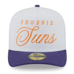 Phoenix Suns 2025 NBA Draft A-Frame 59FIFTY Fitted Hat White/Purple - NBA