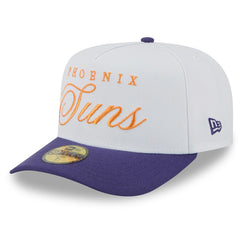 Phoenix Suns 2025 NBA Draft A-Frame 59FIFTY Fitted Hat White/Purple - NBA